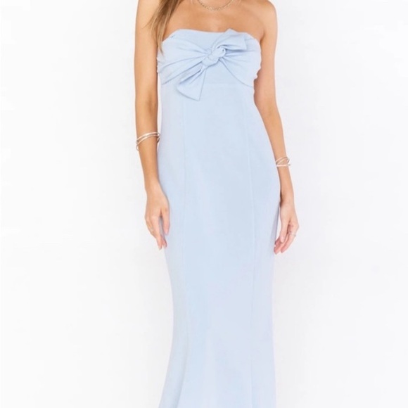 New with tags Show Me Your Mumu baby blue dress - Picture 1 of 6